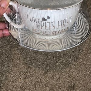 MY FIDO PET LOVER COLLECTION MUG I Love my pets first but you are a close second